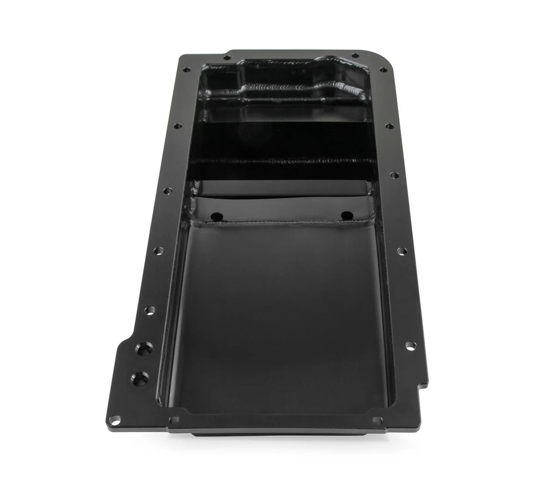 Weiand Oil Pan Kit - Fabricated - Side View