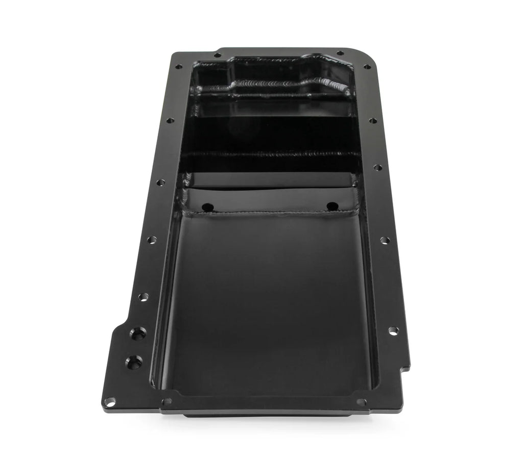 Weiand Oil Pan Kit - Fabricated - Side View