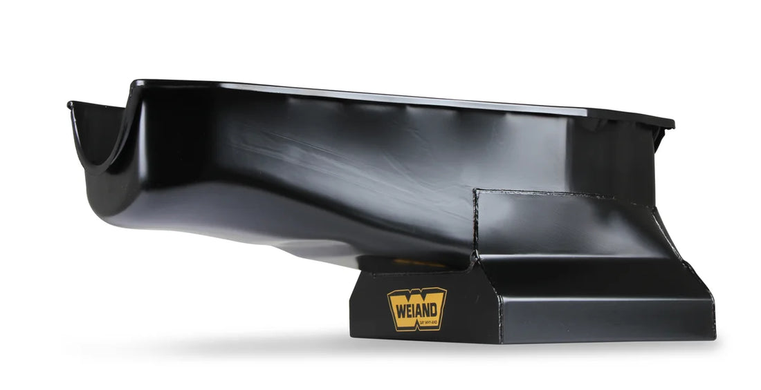 Weiand Oil Pan Kit- Fabricated - Back View