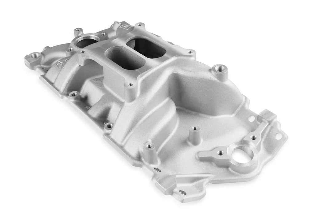 Weiand Speed Warrior™ Intake Manifold non/EGR 262ci-400ci, 1955-1986 Cylinder Heads 8150 - Additional View 6