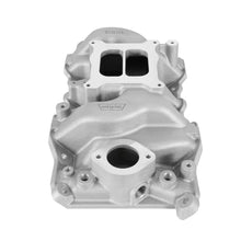 Load image into Gallery viewer, Weiand Stealth™ Intake Manifold 318 (late style), 340, 360 V8 8022WND - Installation View