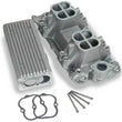 Load image into Gallery viewer, Weiand Stealth Ram Intake 7540 fits Chevrolet Small Block V8 - Side View