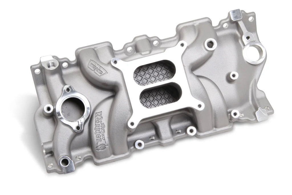 Weiand Street Warrior™ Intake Manifold non/EGR 262ci-400ci, 1955-1986 Cylinder Heads 8120WND - Main Product View