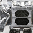 Load image into Gallery viewer, Weiand Weiand Speed Warrior Intake - Chevy Small Block V8 8170P - Back View