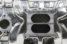 Load image into Gallery viewer, Weiand Weiand Speed Warrior Intake - Chevy Small Block V8 8170P - Back View