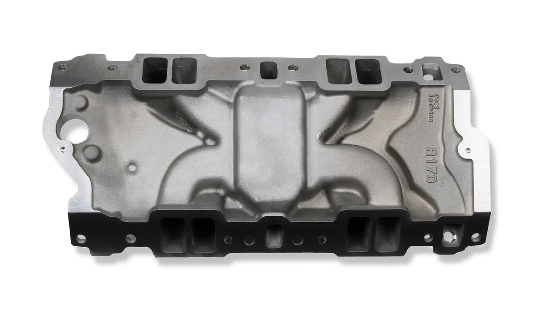 Weiand Weiand Speed Warrior Intake - Chevy Small Block V8 8170P - Installation View