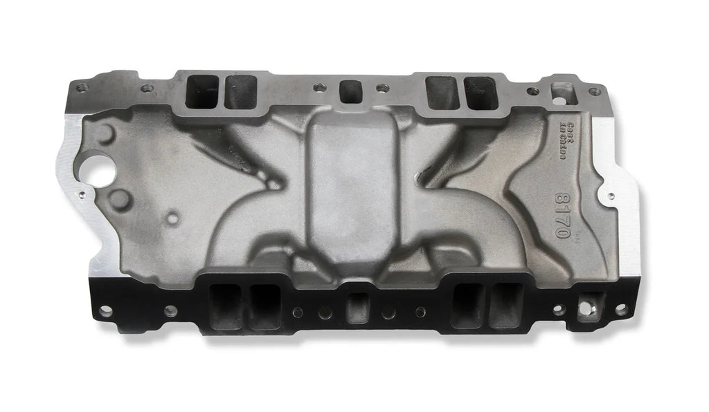 Weiand Weiand Speed Warrior Intake - Chevy Small Block V8 8170P - Installation View