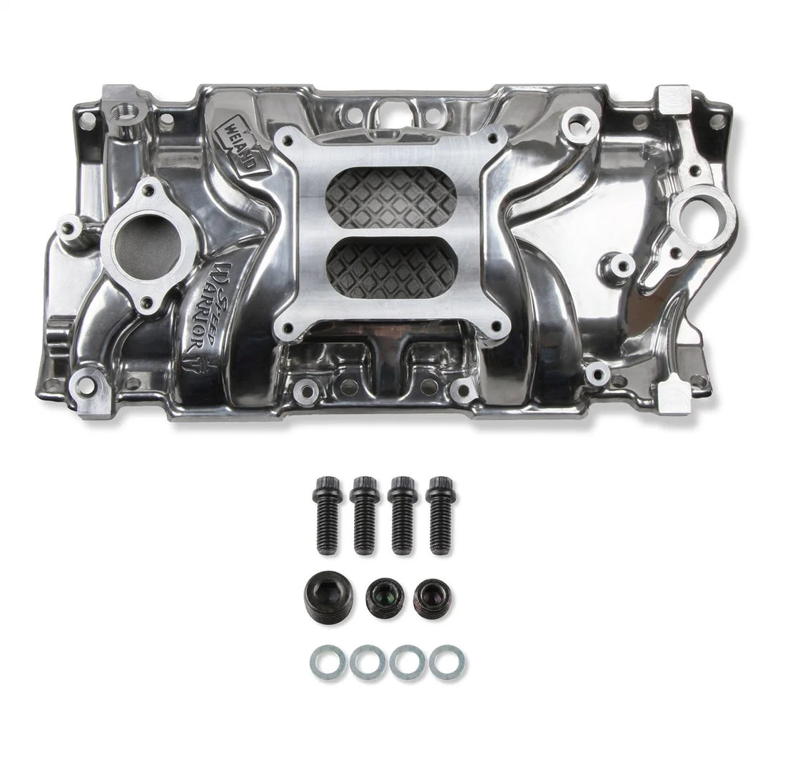 Weiand Weiand Speed Warrior Intake - Chevy Small Block V8 8170P - Additional View 6