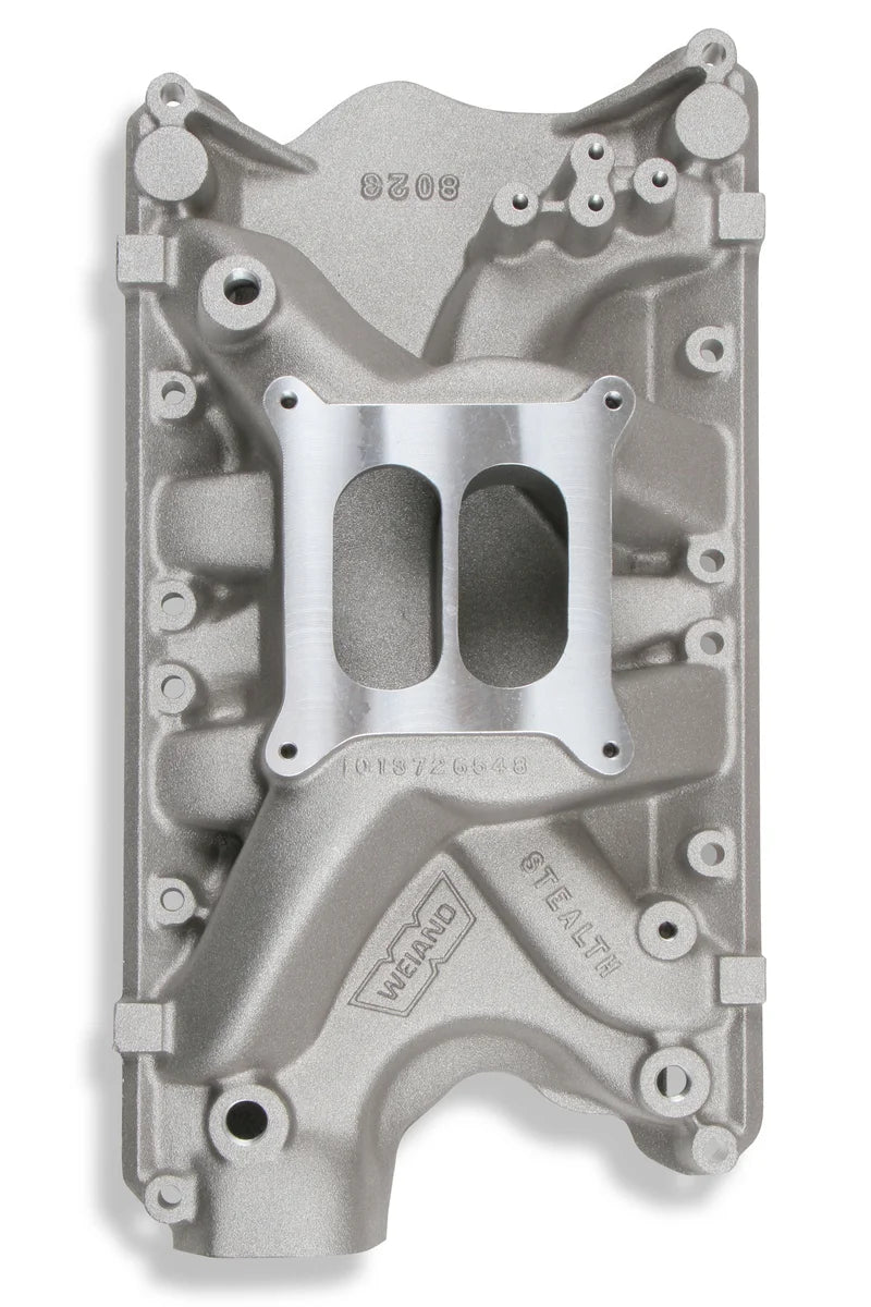 Weiand Weiand Stealth™ Intake Manifold - Ford Small Block V8 8023WND - Side View