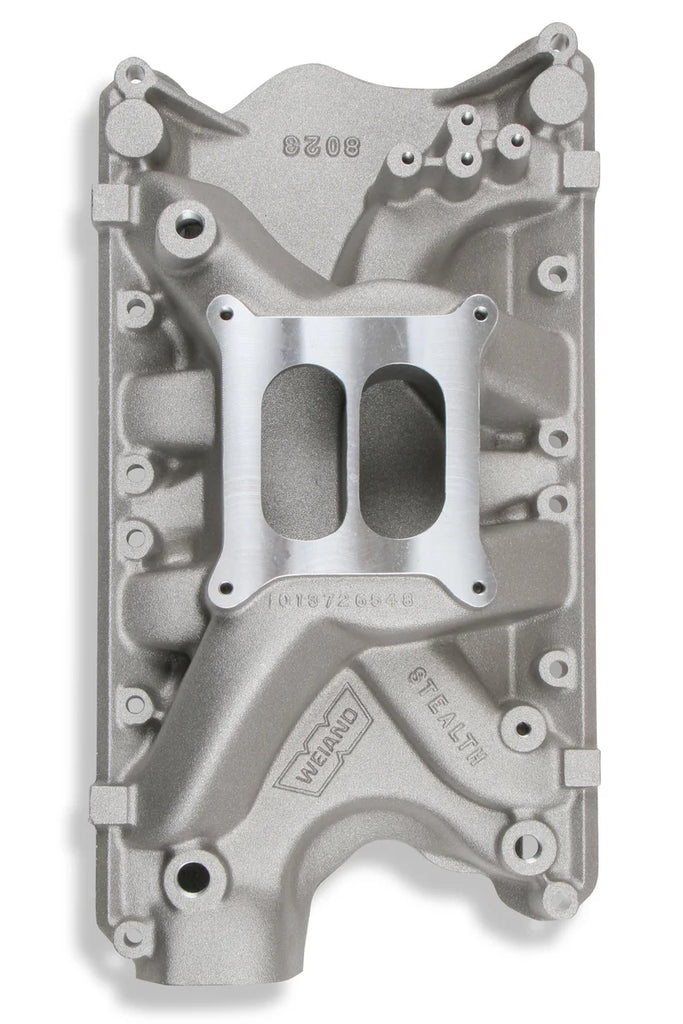 Weiand Weiand Stealth™ Intake Manifold - Ford Small Block V8 8023WND - Side View