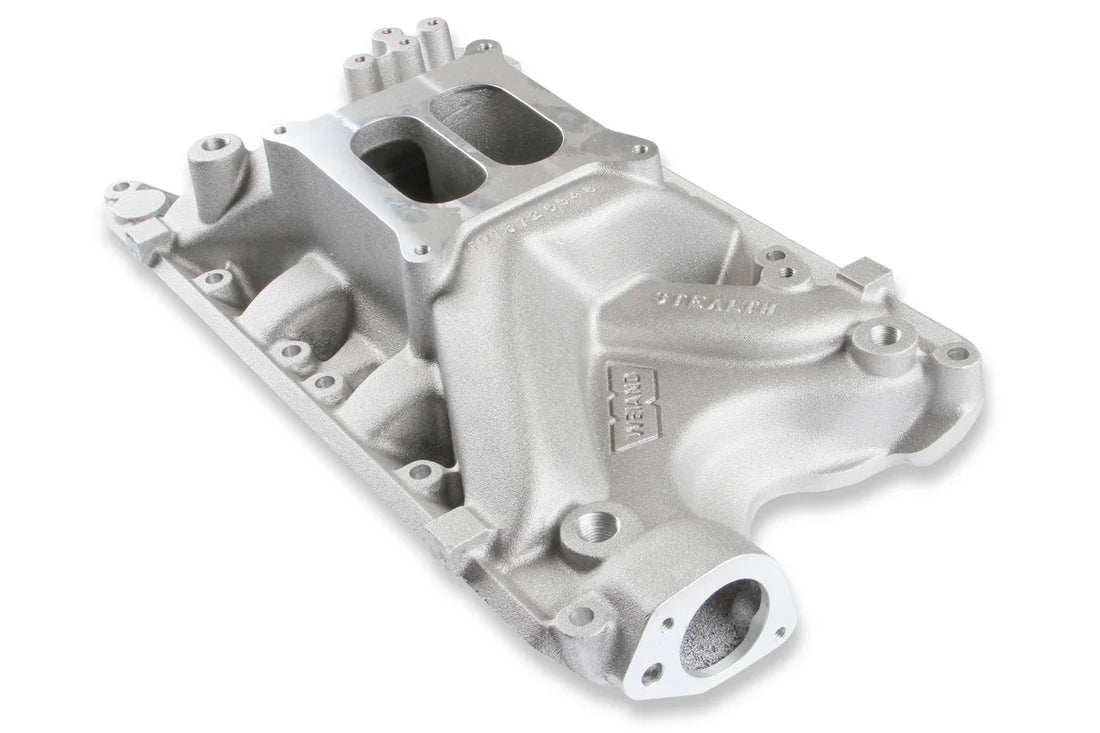 Weiand Weiand Stealth™ Intake Manifold - Ford Small Block V8 8023WND - Back View