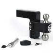 Load image into Gallery viewer, Weigh Safe 180 Hitch 6in Drop Hitch &amp; 2.5in Shank (10K/18.5K GTWR) w/WS05 - Black Cerakote