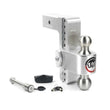 Load image into Gallery viewer, Weigh Safe 180 Hitch 8in Drop Hitch &amp; 2.5in Shank (10K/18.5K GTWR) w/WS05 - Aluminum