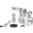 Load image into Gallery viewer, Weigh Safe 4in Drop Hitch w/Built-in Scale &amp; 2in Shank (10K/12.5K GTWR) w/WS05 - Aluminum