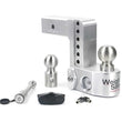 Load image into Gallery viewer, Weigh Safe 6in Drop Hitch w/Built-in Scale &amp; 2.5in Shank (10K/18.5K GTWR) w/WS05 - Aluminum