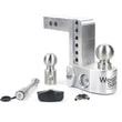 Load image into Gallery viewer, Weigh Safe 6in Drop Hitch w/Built-in Scale &amp; 2in Shank (10K/12.5K GTWR) w/WS05 - Aluminum