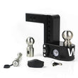 Load image into Gallery viewer, Weigh Safe 6in Drop Hitch w/Built-in Scale &amp; 2in Shank (8K/12.5K GTWR) w/WS05 - Black Cerakote