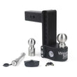 Load image into Gallery viewer, Weigh Safe 8in Drop Hitch w/Built-in Scale &amp; 2.5in Shank (10K/22K GTWR) w/WS05 - Steel - Side View