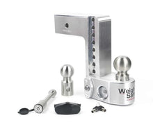 Load image into Gallery viewer, Weigh Safe 8in Drop Hitch w/Built-in Scale &amp; 3in Shank (10K/21K GTWR) w/WS05 - Aluminum - Detail View