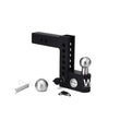 Load image into Gallery viewer, Weigh Safe Aero Hitch 4in Drop Hitch &amp; 2in Shank (10K/12.5K GTWR) - Steel