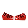 Load image into Gallery viewer, Weigh Safe Double Wheel Chock Set - 4 Wheel Chocks - Side View