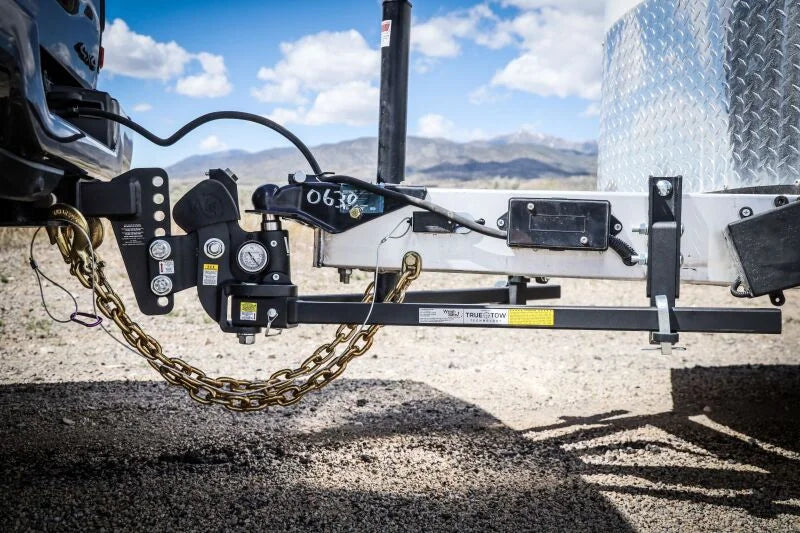 Weigh Safe True Tow Middleweight Distribution 4in Drop & 2in Shank (Rated for 12.5K GTWR) w/WS05 - Side View