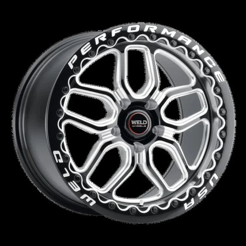 Weld 17x10 Laguna Beadlock 5x114.3 ET49 BS 7.42 Gloss Black 78.1