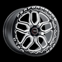 Load image into Gallery viewer, Weld 17x10 Laguna Beadlock 5x115 ET00 BS 5.5 Gloss Black 78.1