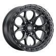 Load image into Gallery viewer, Weld 17x9 Ledge Bead Lock 6x139.7 ET0 BS 5.00 106.1 Hub Bore - Satin Black / Gloss BLK Ring