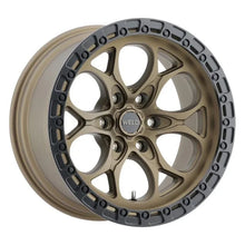 Load image into Gallery viewer, Weld 18x9 Ledge 6 6x139.7 ET-12 BS 4.50 Satin Bronze / Satin Black Ring 106.1