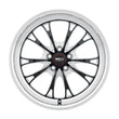 Load image into Gallery viewer, Weld Belmont Drag 18x5 / 5x120 BP / ET-23 BS2.1 Gloss Black MIL DIA 78.1 - Detail View