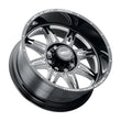 Load image into Gallery viewer, Weld Cheyenne W132 Series 20x10 / 8x170 BP / -18 Offset / 4.75 BS / 125.1 Bore - Gloss Black MIL - Side View