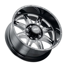 Load image into Gallery viewer, Weld Cheyenne W132 Series 20x10 / 8x170 BP / -18 Offset / 4.75 BS / 125.1 Bore - Gloss Black MIL - Side View