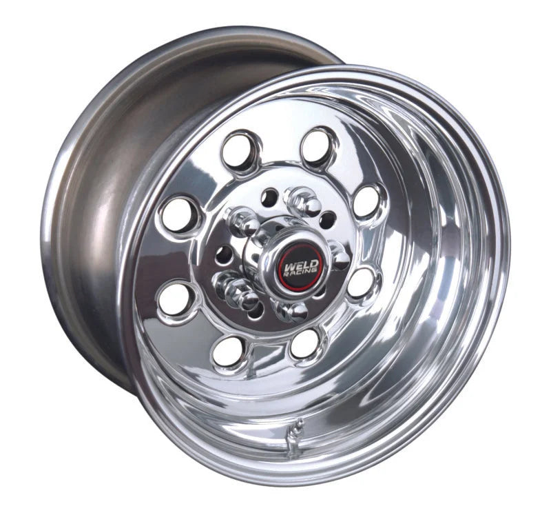 Weld Draglite 15x3.5 / 5x4.5 & 5x4.75 BP / 1.375in. BS Polished Wheel - Non-Beadlock - Main Product View