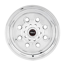 Load image into Gallery viewer, Weld Draglite 15x4 / 5x4.5 &amp; 5x4.75 BP / 2.5in. BS Polished Wheel - Non-Beadlock - Side View
