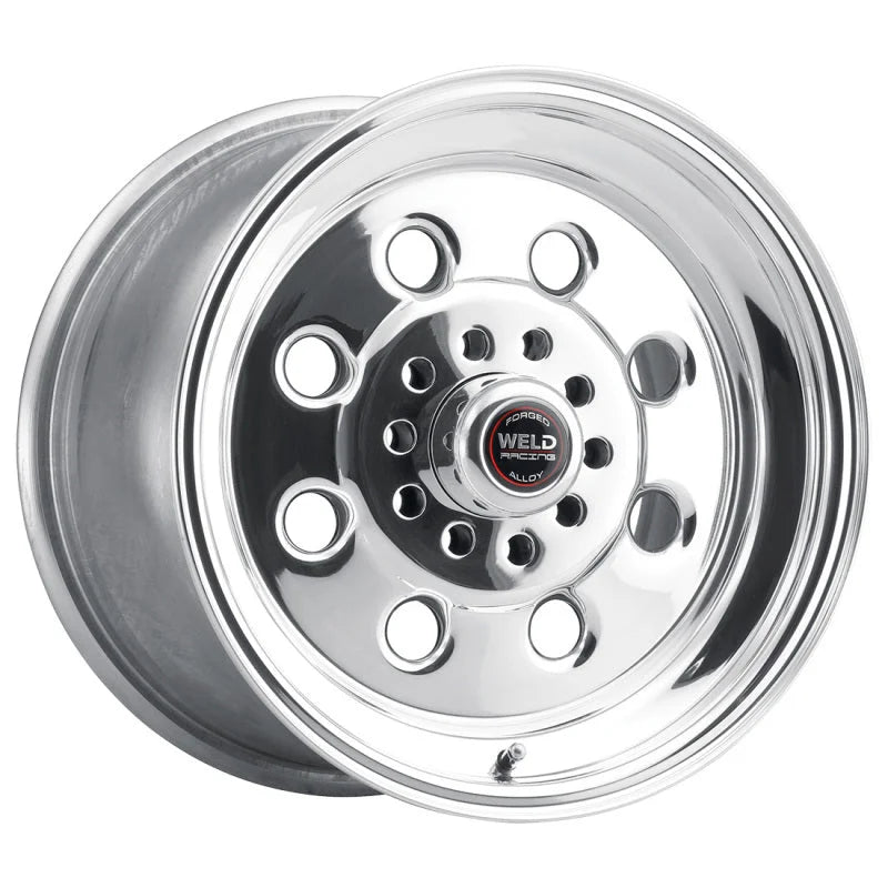 Weld Draglite 15x8 / 5x4.5 & 5x4.75 BP / 5.5in. BS Polished Wheel - Non-Beadlock - Installation View