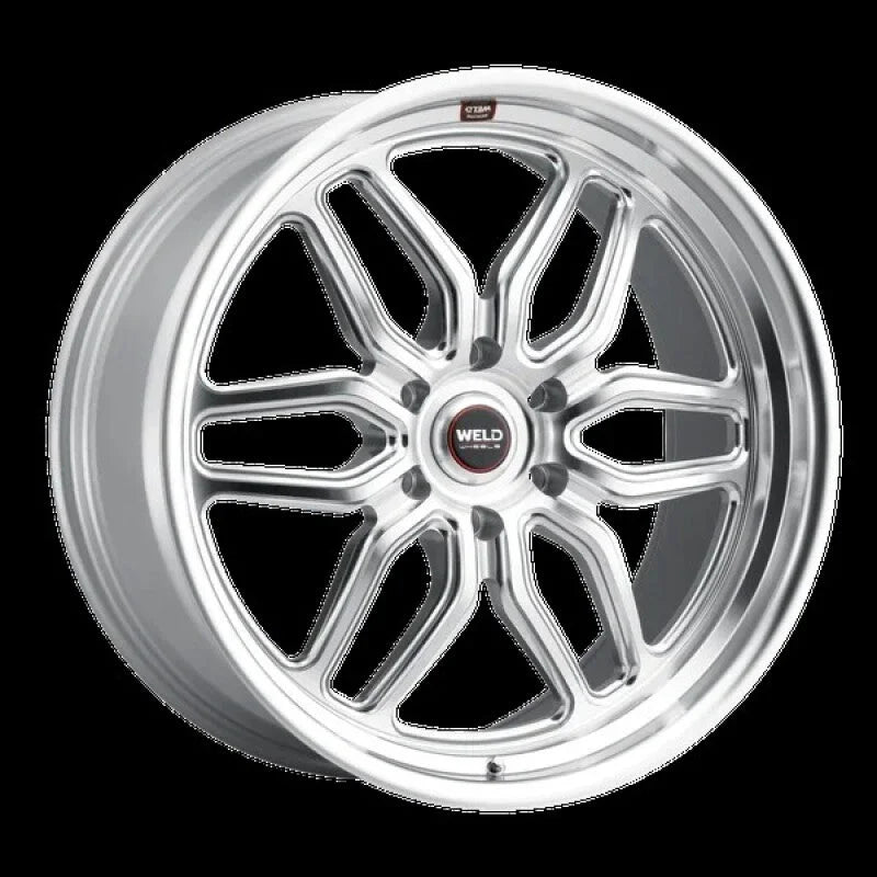 Weld Laguna 22x9.5 6 6x139.7 ET25 BS 6.23 - Gloss SIL MACH