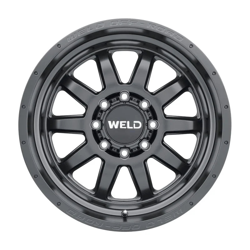 Weld Off-Road 20x9 8x170 ET00 5.00BS 125.1 Hub Bore Satin Black Stealth 101 Wheel - Main Product View
