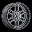 Load image into Gallery viewer, Weld Off-Road Crux 20x10in / 6x135 BP / ET -18 / 106.1mm Bore - Satin Gunmetal / Satin Black Wheel