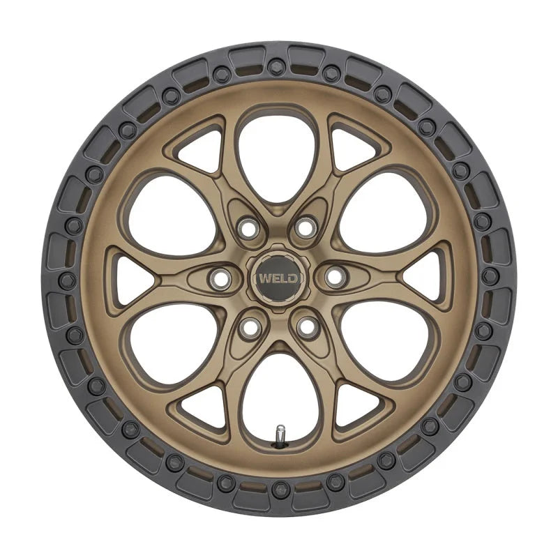 Weld Off-Road Ledge Six 20x9 / 6x135 BP / ET00 / BS5.00 Satin Black Wheel - Main Product View