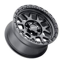 Load image into Gallery viewer, Weld Off-Road W104 17X9.0 Cinch 6X135 6X139.7 ET00 BS5.00 Satin Black Gloss Black 106.1 - Detail View
