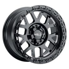Load image into Gallery viewer, Weld Off-Road W105 17X9.0 Cinch 6X135 6X139.7 ET-12 BS4.50 Gloss Black MIL 106.1 - Main Product View