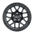 Load image into Gallery viewer, Weld Off-Road W105 17X9.0 Cinch 6X135 6X139.7 ET-12 BS4.50 Gloss Black MIL 106.1 - Detail View