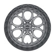 Load image into Gallery viewer, Weld Off-Road W107 20X9 Ledge 6X135 ET00 BS5.00 Satin Gun / Black Ring 87.1 - Side View