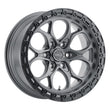 Load image into Gallery viewer, Weld Off-Road W107 20X9 Ledge 6X139.7 ET00 BS5.00 Satin Gun / Black Ring 106.1 - Main Product View