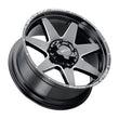 Load image into Gallery viewer, Weld Off-Road W109 20X10 Retaliate 5X139.7 5X150 ET-18 BS4.75 Gloss Black MIL 110.2 - Detail View