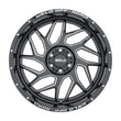 Load image into Gallery viewer, Weld Off-Road W117 20X10 Fulcrum 8X165.1 ET-18 BS4.75 Gloss Black MIL 125.1 - Side View