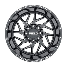 Load image into Gallery viewer, Weld Off-Road W117 20X9 Fulcrum 6X135 6X139.7 ET00 BS5.00 Gloss Black MIL 106.1 - Side View
