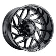 Load image into Gallery viewer, Weld Off-Road W117 20X9 Fulcrum 8X180 ET20 BS5.75 Gloss Black MIL 124.3 - Detail View