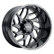 Load image into Gallery viewer, Weld Off-Road W117 22X12 Fulcrum 8X165.1 ET-44 BS4.75 Gloss Black MIL 125.1 - Side View